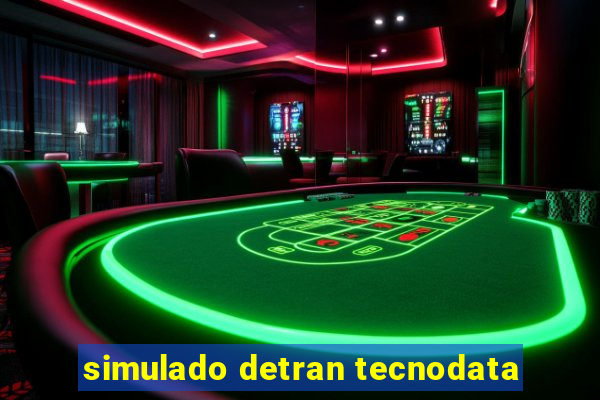 simulado detran tecnodata